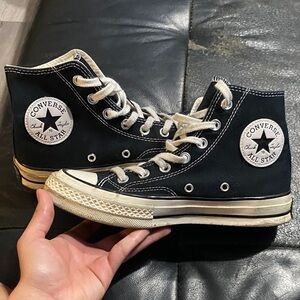 Converse Black High Top Chuck Taylor Sneakers